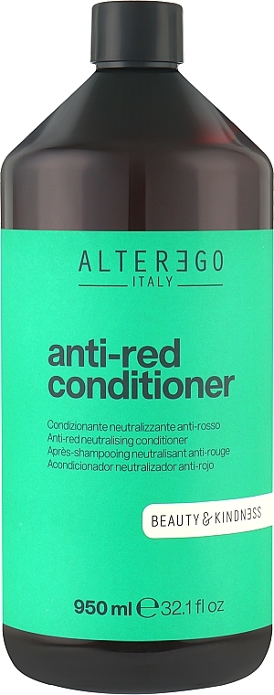 Dark Hair Conditioner - Alter Ego Anti-Red Conditioner — photo N4
