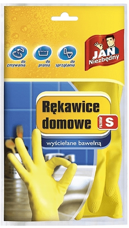 Household Latex Gloves, size S - Jan Niezbedny — photo N1