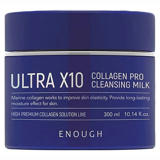 Collagen Face Cleansing Milk - Enough Ultra X10 Collagen Pro Cleansing Milk — photo N1