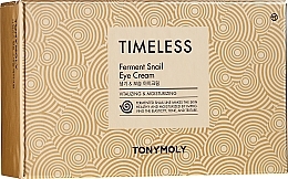 Fragrances, Perfumes, Cosmetics Set - Tony Moly Timeless Ferment Snail Eye Cream Gift Set (eye/cr/30ml + toner/20ml + emul/20ml)