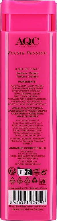 AQC Bliss Fucsia Passion - Eau de Toilette — photo N2