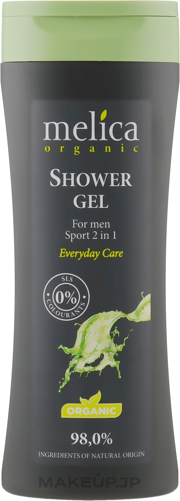 Shower Gel "Sport" 2in1 for Men - Melica Organic Shower Gel — photo 250 ml