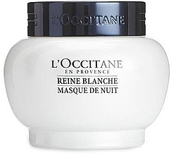 Fragrances, Perfumes, Cosmetics Brightening Face Mask - L'Occitane Reine Blanche Whitening Sleeping Mask