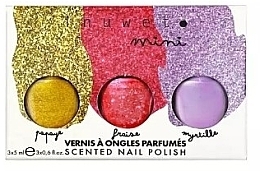 Fragrances, Perfumes, Cosmetics Set - Inuwet Mini Scented Nail Polish Trio Set (nail/polish/5ml*3)