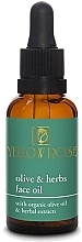 Fragrances, Perfumes, Cosmetics Face Oil - Yellow Rose Olive And Herbs Face Oil