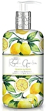 Hand Liquid Soap "Lemon and Basil" - Baylis & Harding  — photo N1