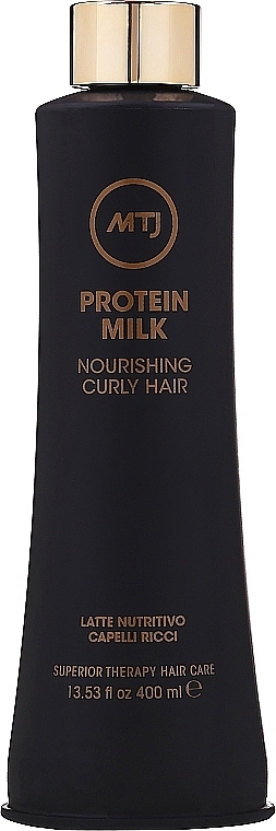 Nourishing Mask for Curly Hair - MTJ Cosmetics Superior Therapy Protein Milk — photo N2
