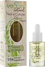 Nail & Cuticle Oil - Vegan Natural Nail & Cuticle Oil For Vegan — photo N2