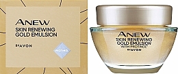 Night Face Cream - Avon Anew Skin Renewing Gold Emulsion with Protinol — photo N2