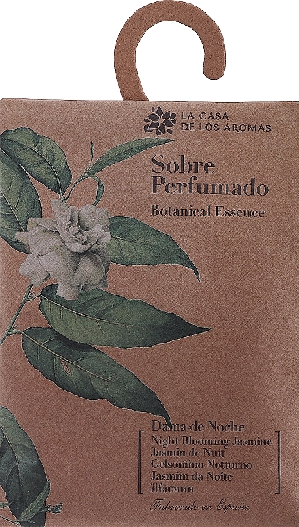 Scented Sachet "Jasmine" - Flor De Mayo Botanical Essence Scented Sachet — photo N1