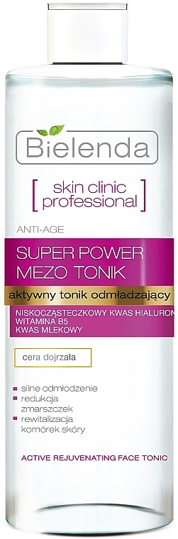 Active Rejuvenating Tonic - Bielenda Skin Clinic Professional Mezo — photo N4