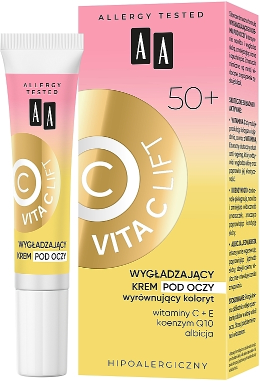 Smoothing Eye Cream 50+ - AA Vita C Lift Smoothing Eye Cream — photo N4
