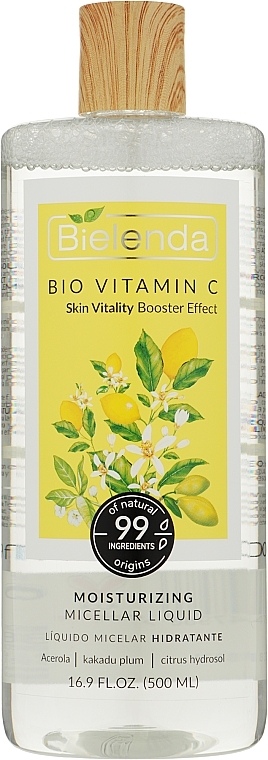 Bielenda - Bio Vitamin C Moisturizing Micellar Water — photo N1