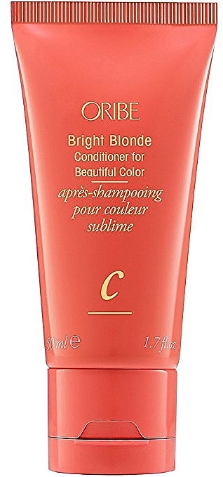 Blonde Hair Conditioner - Oribe Bright Blonde Conditioner For Beautiful Color (mini size) — photo N4