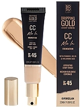 Fragrances, Perfumes, Cosmetics Liquid Foundation - Sosu Cosmetics Dripping Gold CC Me In Foundation SPF45