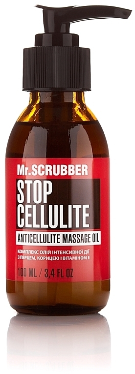 Anti-Cellulite Massage Oil - Mr.Scrubber Stop Cellulite — photo N1