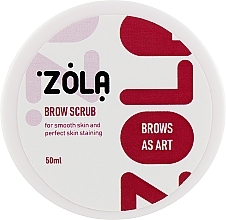 Fragrances, Perfumes, Cosmetics Brow Scrub - Zola