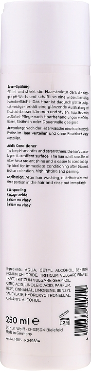 Acidic Hair Conditioner - Alcina Hare Care Sauer Spülung — photo N2