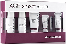 Fragrances, Perfumes, Cosmetics Set - Dermalogica Age Smart Kit (gel/30 ml + mask/30 ml + ton/15 ml + emulsion + cr/10 ml +gel/5 ml)