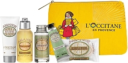 Set - L'Occitane Amande Coffret (h/cr/10ml + sh/oil/35ml + soap/50g + b/milk/20ml +b/oil/15ml) — photo N2