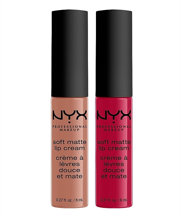 NYX Professional Makeup Soft Matte Lip Cream Duo Gift Set - Set — photo N2