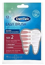 Fragrances, Perfumes, Cosmetics Interdental Brushes, 0.5 mm, Pack of 6 - DenTek Easy Brush