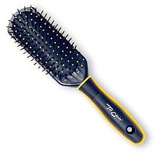 Fragrances, Perfumes, Cosmetics Hair Brush, 2458, blue-yellow - Top Choice