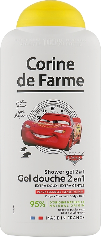 Body & Hair Shower Gel 'Cars' - Corine De Farme Shower Gel — photo N1