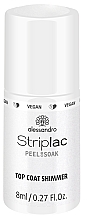 Fragrances, Perfumes, Cosmetics Gel Top Coat - Alessandro International Striplac Peel Or Soak Top Coat