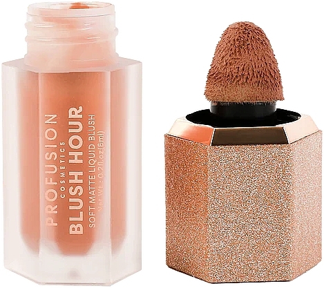 Blush - Profusion Cosmetics Blush Hour Liquid Cream Blush — photo N2