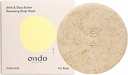 Natural Exfoliating Body Wash - Ondo Beauty 36.5 AHA & Shea Butter Renewing Body Wash — photo N2