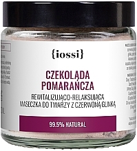 Fragrances, Perfumes, Cosmetics Regenerating Relaxing Face Mask with Red Clay - Iossi Face Mask