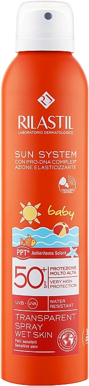 Rilastil - Sun System Baby Transparent Spray SPF 50+ — photo N1