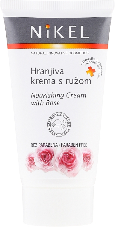 Nourishing Rose Face Cream - Nikel Nourishing Cream with Rose — photo N2