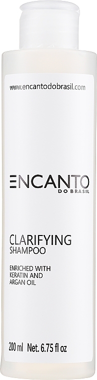 Cleansing Shampoo with Keratin & Argan Oil - Encanto Clarifying Shampoo Enriched With Keratin And Argan Oil — photo N3