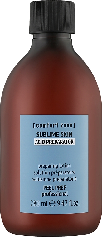 Face Cleanser - Comfort Zone Sublime Skin Acid Preparator — photo N1