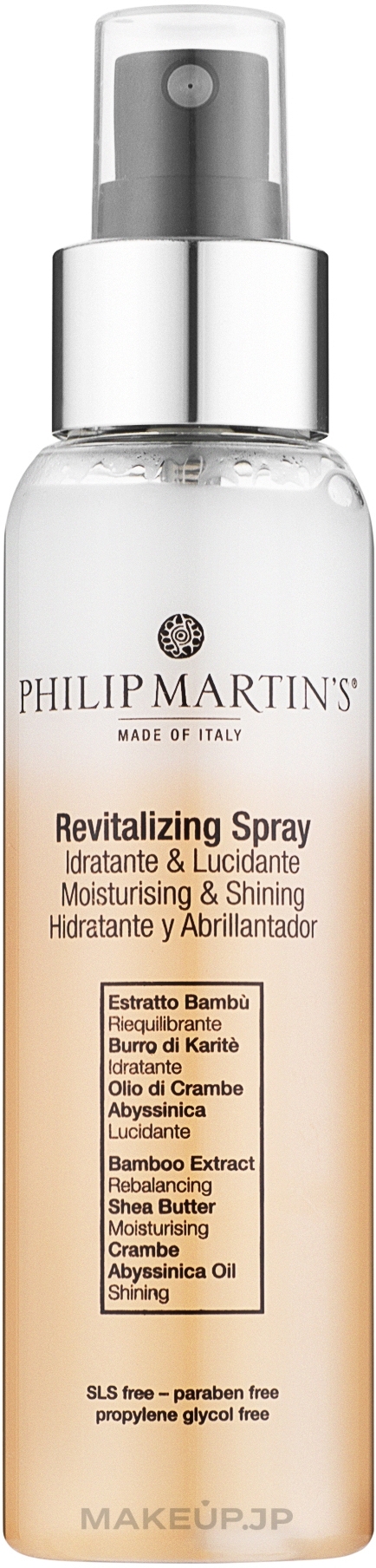 Revitalizing Hair Spray - Philip Martin's Revitalizing Spray Hydrating and Glossing — photo 100 ml