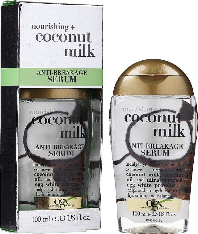 Coconut Milk Serum - OGX Coconut Milk Anti-breakage Serum — photo N1