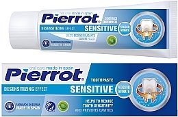 Fragrances, Perfumes, Cosmetics Toothpaste for Sensitive Teeth - Pierrot Sensitive Toothpaste 
