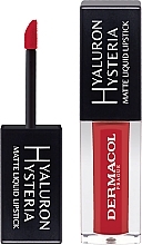 Liquid Matte Lipstick - Dermacol Hyaluron Hysteria Matte Liquid Lipstick — photo N1