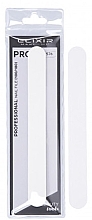 Double-Sided Nail File, 100/180 - Elixir Make-Up Professional Nail File 576 White — photo N1