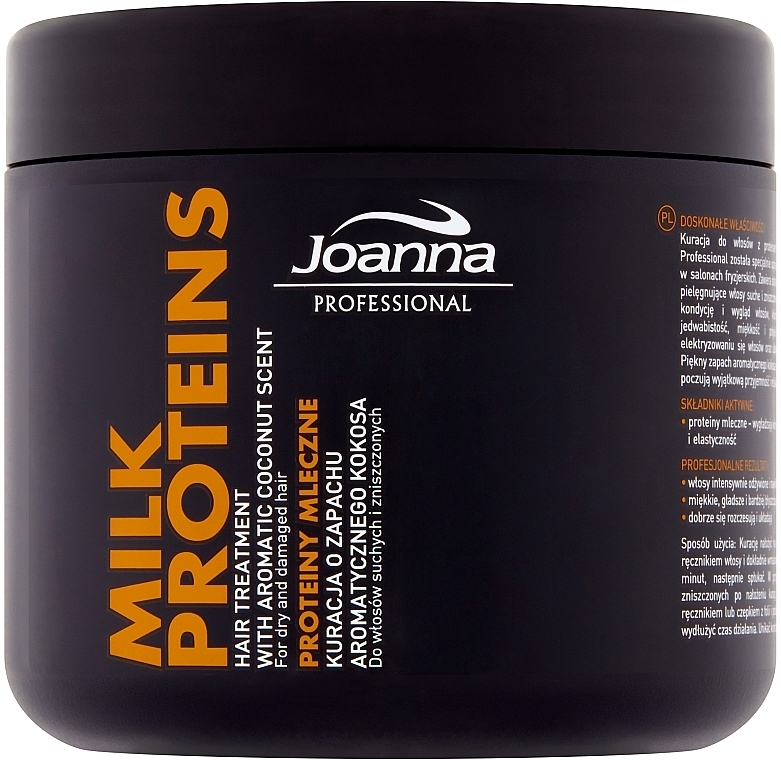 Dry & Damaged Hair Conditioner with Coconut Oil - Joanna Professional Hair Conditioner — photo N1