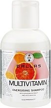 Multivitamin Energizing Shampoo with Ginseng Extract & Avocado Oil - Dalas Cosmetics Multivitamin — photo N1