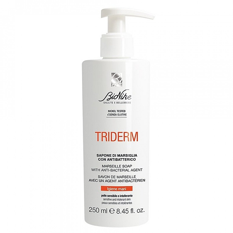 Antibacterial Soap - BioNike Triderm Marseille Soap — photo N1