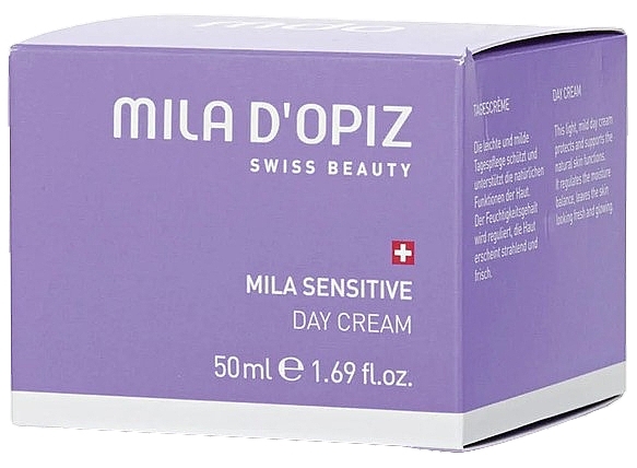 Day Face Cream - Mila D'Opiz Sensitive Day Cream — photo N2