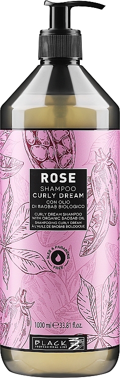 Shampoo - Black Professional Line Rose Shampoo Curly Dream — photo N1