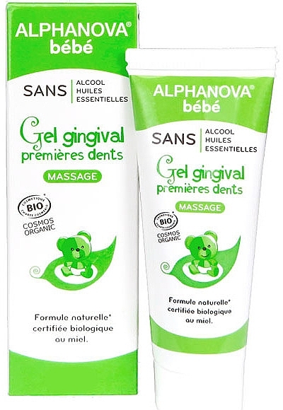 Gum Massage Gel - Alphanova Bebe Gel Gingival Premieres Dents — photo N1