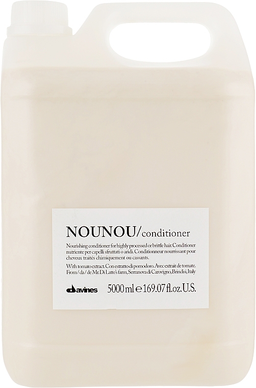 Nourishing Thickening Conditioner for Brittle & Damaged Hair - Davines Nourishing Nounou Conditioner  — photo N14