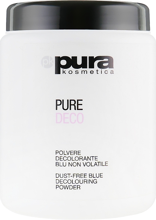 Lightening Hair Powder, blue - Pura Kosmetica Pure Deco Blue — photo N2