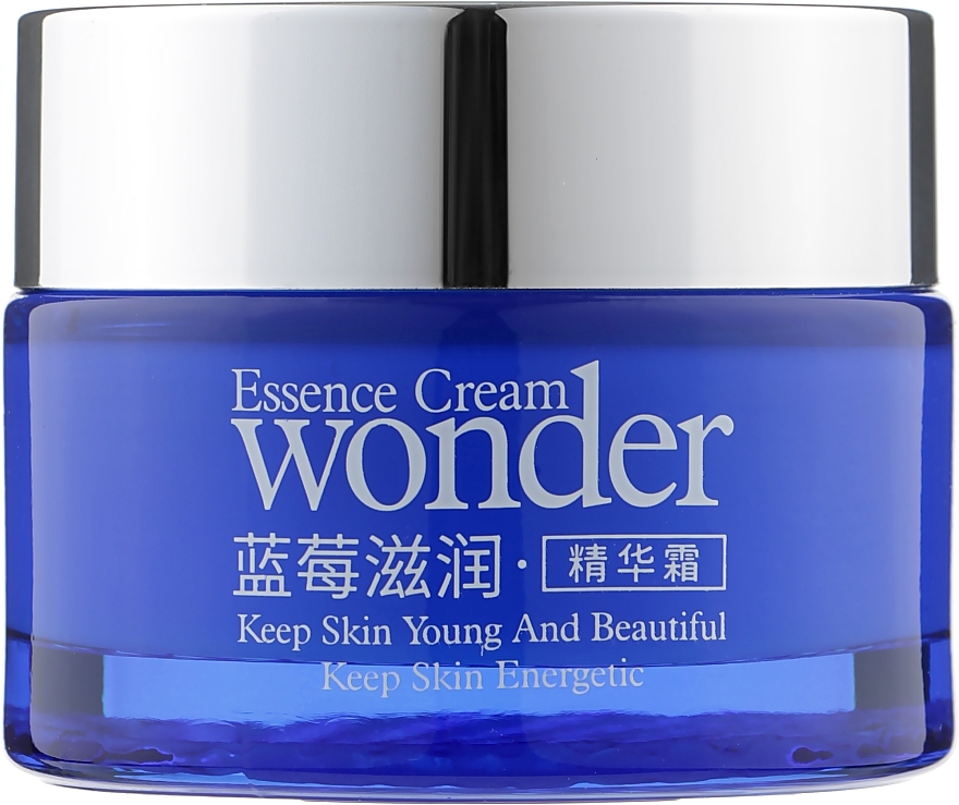 Moisturising Face Cream with Blueberry Extract - Bioaqua Wonder Essence Cream — photo N1